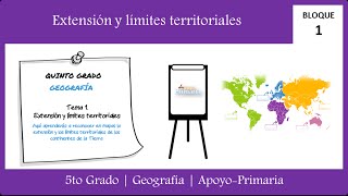 Extensión y límites territoriales [upl. by Attennaej546]