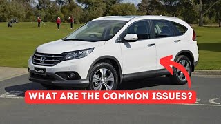 Common Problems with the 20122014 Honda CRV [upl. by Nilyac]