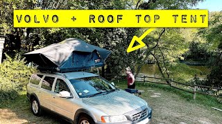 Volvo XC70  Roof Top Tent [upl. by Yance]