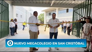 Inauguran megacolegio en San Cristóbal Bolívar el séptimo que entrega la Gobernación este año [upl. by Ellenahs]