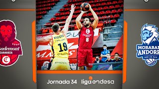 Casademont Zaragoza  MoraBanc Andorra 9989 RESUMEN  Liga Endesa 202021 [upl. by Letti808]