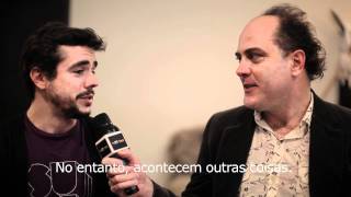 Festival de Gramado  Entrevista com Javier Drolas de Medianeras [upl. by Kinchen]