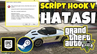 GTA 5 SCRİPT HOOK HATASI ÇÖZÜMÜ [upl. by Inwat775]