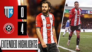 McAtee amp Osula Goals  Brereton Diaz debut 🙌  Gillingham 04 Sheffield United  FA Cup highlights [upl. by Akinahs]