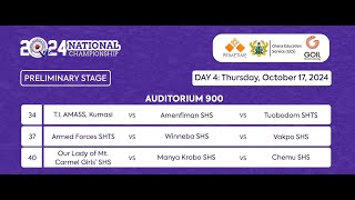 NSMQ2024 PRELIMINARY STAGE  ARMED FORCES SHTS VS WINNEBA SHS SHS VS VAKPO SHS [upl. by Jamesy176]