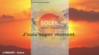 LERNESSE x LYRICIST  SOLEIL  Officiel Lyrics Video [upl. by Jo-Anne110]