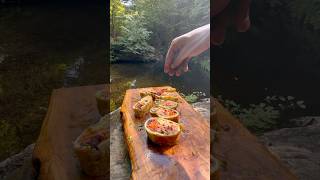 Kabak Sarmalı Somon Alabalık Pişirme 🐟🍣  Cooking Salmon trout wrapped in zucchini [upl. by Nyvlem926]