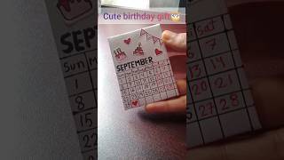 Cute birthday gift🎂✨ gift birthday cute birthdaygift ideas diy craft shorts art Iam viral [upl. by Burdett]