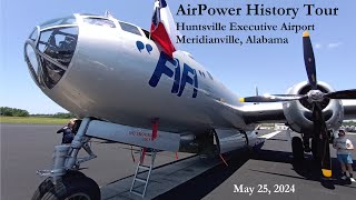 AirPower History Tour at Meridianville Alabama  May 25 2024 [upl. by Kresic]