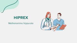 Hiprex Methenamine hippurate  Drug Rx Information [upl. by Eirolav405]