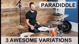 The Paradiddle  Three AWESOME ways to apply it to the kit [upl. by Nanine]