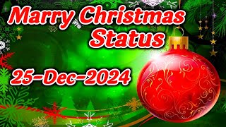 Marry Christmas Status Video  Happy Christmas Status video for WhatsApp wishes greetings [upl. by Nilyaj]