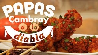 ¿Cómo preparar Papas Cambray a la Diabla  Cocina Fresca [upl. by Ainahtan950]