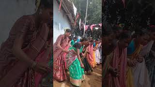 Karma puja in village 🌾🌱youtubeshorts karma video 2024 [upl. by Grindle]