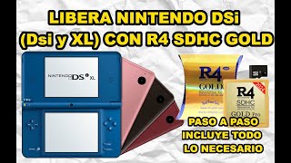 🛠️🎮 Como liberar NINTENDO DSi  DSi XL en 2024 con R4 SDHC GOLD PRO paso a paso 🛠️🎮 [upl. by Teriann945]