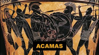 Acamas  a son of the Trojan elder Antenor and defender of Troy during the Trojan War [upl. by Tanner]