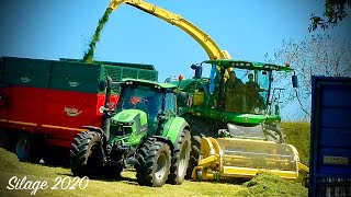 Silage 2020  Barrett Agri  John Deere 9700i [upl. by How23]