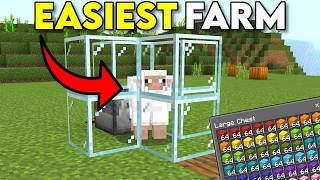 Minecraft Wool Farm For 121 Java and Bedrock Edition [upl. by Ashla]