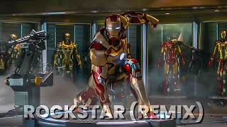 Ironman  Rockstar Remix  WhatsApp Status  shorts ironman rockstar [upl. by Zsazsa]