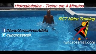 Hidroginástica Treino Abdominal e perder peso em 4 minutos [upl. by Etnecniv]