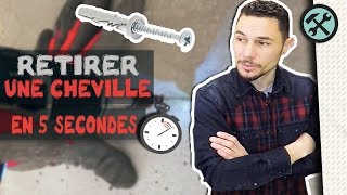 Comment RETIRER une CHEVILLE du MUR [upl. by Bijan]