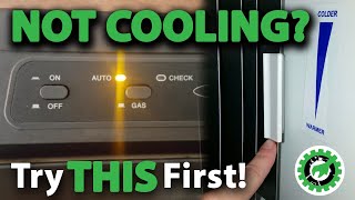 RV Fridge NOT COOLING  Quick and Easy Fix  Thermistor Hack  Dometic Fridge [upl. by Jd372]