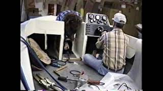 Hydrodyne Boats Factory Tour Part 2 March 12 1988 [upl. by Lladnarc]