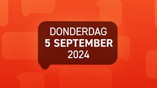 1Twente Vandaag van donderdag 5 september 2024 [upl. by Esidarap]