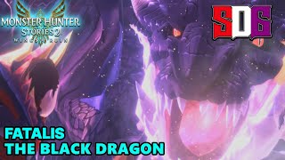 Monster Hunter Stories 2 Wings of Ruin PS5 60FPS  Final Boss  Fatalis The Black Dragon [upl. by Hplodnar]