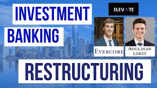 Evercore amp Houlihan Bankers Investment Banking Restructuring Training  Elevate with the Pros [upl. by Romanas]