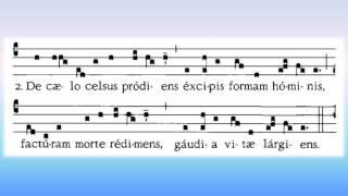 A Patre Unigenite  Gregorian Hymn in the Baptism of the Lord  Organ accompaniment by Sergio [upl. by Dj]