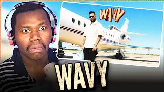 WAVY OFFICIAL VIDEO REACTION  KARAN AUJLA  LATEST PUNJABI SONGS 2024 [upl. by Enna215]