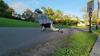 Landyachtz Drop Cat 38 Seeker Slides amp Cruise [upl. by Eliseo]