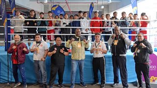 15092023 Clasificados a Santiago 2023 en Boxeo entrenan en Legado Videna [upl. by Etnwahs]