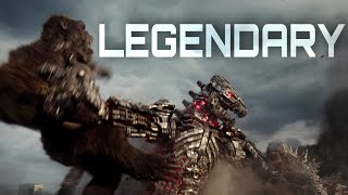 Godzilla and Kong vs Mechagodzilla  Final Battle  Legendary Music Video [upl. by Christabelle903]