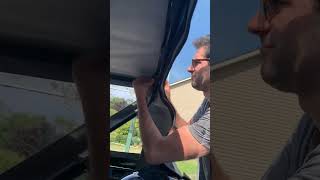 Geo Tracker Soft Top Removal  Install [upl. by Arolf235]