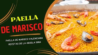 PASO a PASO Como hacer PAELLA Valenciana de MARISCO fácil y rápido [upl. by Launame392]