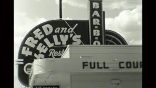 1941 POCATELLO IDAHO WHITTIER ELEMENTARY SCHOOL FRED AND KELLYS DINER [upl. by Hnid]