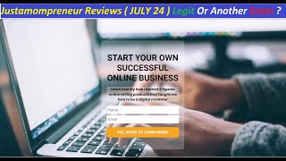 Justamompreneur Reviews  JULY 24  Legit Or Another Scam  Justamompreneur  Justamompreneur Com [upl. by Wilt48]