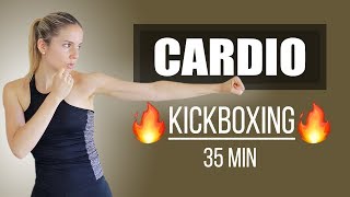 Cardio Kickboxing Workout [upl. by Eelitan]