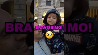 “SEI STATO BRAVISSIMO”🥹 beatbox insta360 busking [upl. by Pangaro]