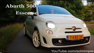 Abarth 500 Esseesse  0100 Acceleration Monza Exhaust Sound [upl. by Deroo]