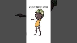 JoskoMandi  Tanguy David veut fuir en Afrique 🤣 Partie 2 shorts animation drole humour [upl. by Perseus]