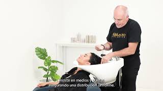 Terapia de Hidratación Intensiva para recuperar la hidratación natural del cabello  Salerm [upl. by Nosae838]