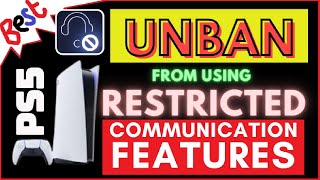 How to get UnBanned from Communication Features PS5 [upl. by Seton866]