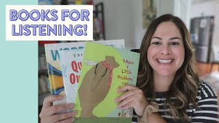 Picture Books for Listening  read alouds for teaching how to listen [upl. by Gnanmos]