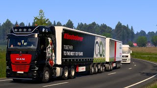 Euro Truck Simulator 2 v151  Roextended 43 Premium map [upl. by Beckett]