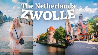 A summer trip to Zwolle 🇳🇱 Netherlands travel vlog [upl. by Sevein830]