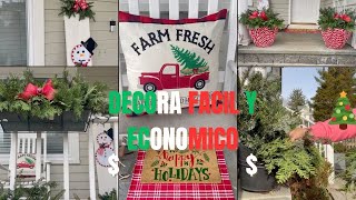 te enseño como decoro mis maceteros para navidadste animo a hacerlo DIY [upl. by Stedman]