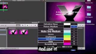 iMovie09  3 Cool Tips And Tricks MUST WATCH [upl. by Kenji749]